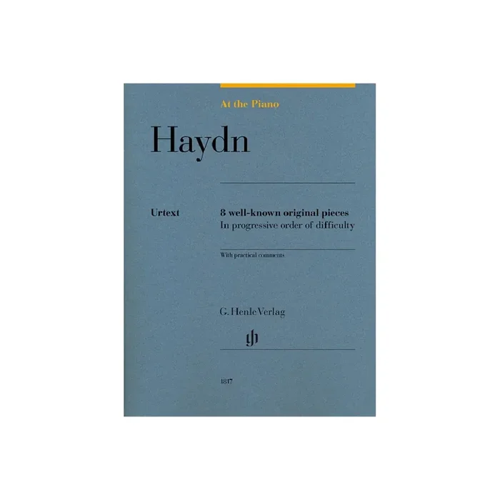 8 well-known original Pieces in progressive Order of Difficuly