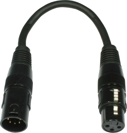 AC-DMXT/5M3F 5pin male/3pin female