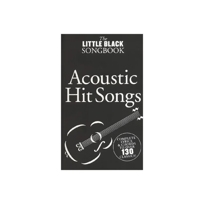 Acoustic Hit songs Little Black Songbook