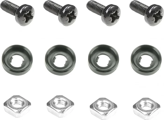 Adam Hall 19″ Parts 5929 M12 AH 4 x Kreuzschlitzschraube M6 x 16 schw