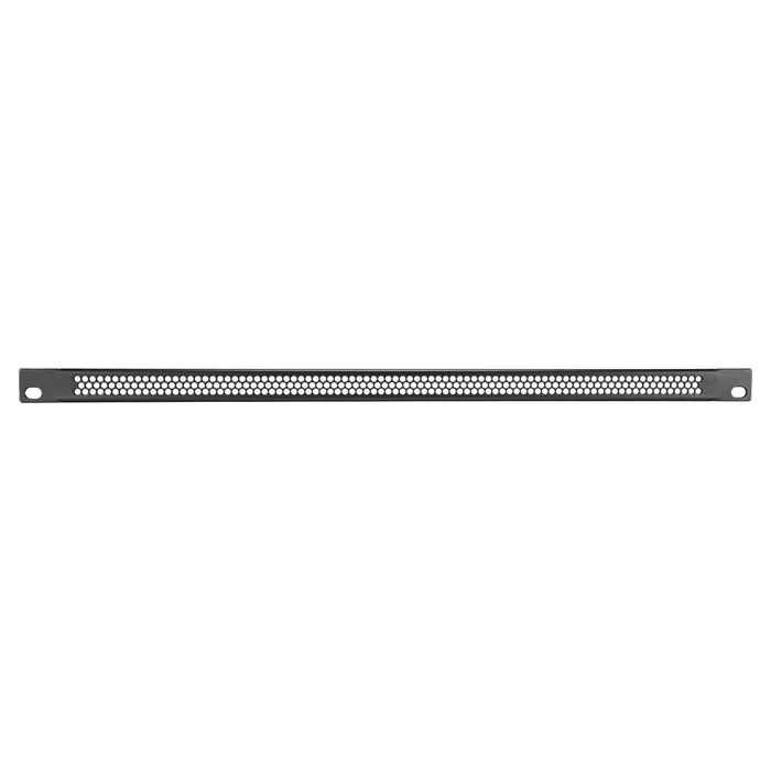 Adam Hall 19″ Parts 872005 VR – 19″ U-shaped Ventilation Panel, 0.5 U, Round Holes