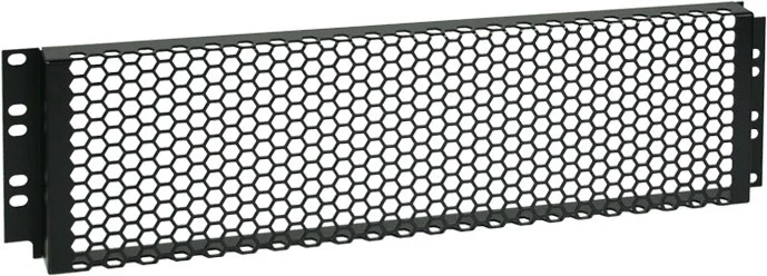 Adam Hall 19″ Parts 87447 19″ Lochblechabdeckung 3 HE, grobe Lochung