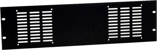 Adam Hall 19″ Parts 8763 19″ Rackblende für 2 Axial-Lüfter