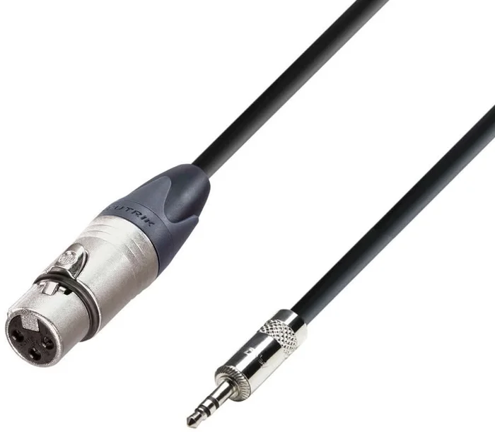 Adam Hall 5 Star MYF 0300 – XLR (f) – 3.5mm Miniklinke – 3m