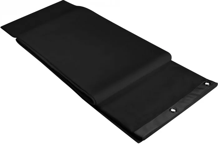 Adam Hall Accessories 0160 X 33 Akustikmolton B1, 3 x 3 m, schwarz