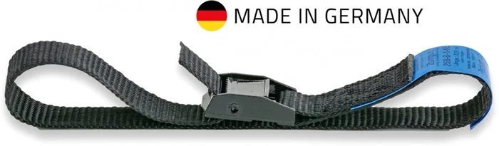 Adam Hall Accessories SZK 252 – Zurrgurt mit Klemmverschluss 25 mm, 2 m Länge