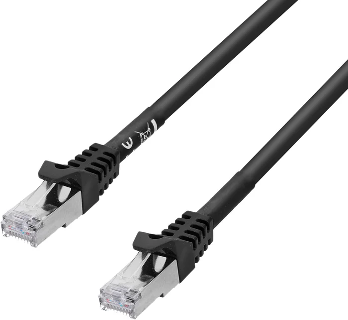 Adam Hall Cables 3 STAR CAT6A 1m – Netwerkkabel Cat.6a (S/FTP) mit RJ-45 Stecker | 1 m