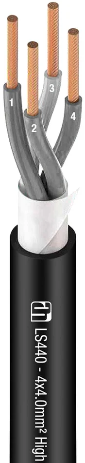 Adam Hall Cables 4 STAR L 440 – Lautsprecherkabel 4 x 4,0 mm²