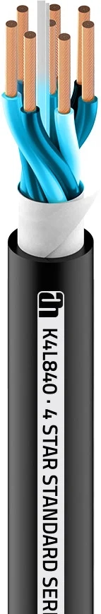 Adam Hall Cables 4 STAR L 840 – Lautsprecherkabel 8 x 4.0 mm²,