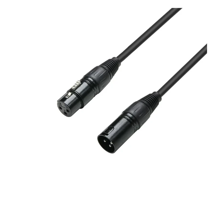 Adam Hall Cables K3 DMF 0300 – DMX Kabel XLR male auf XLR female 3 m