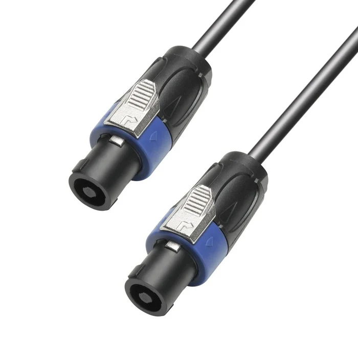 Adam Hall Cables K4 S215 SS 1000 – Lautsprecherkabel Speakon 2 x 1,5 mm² Speakon Standard Lautsprech