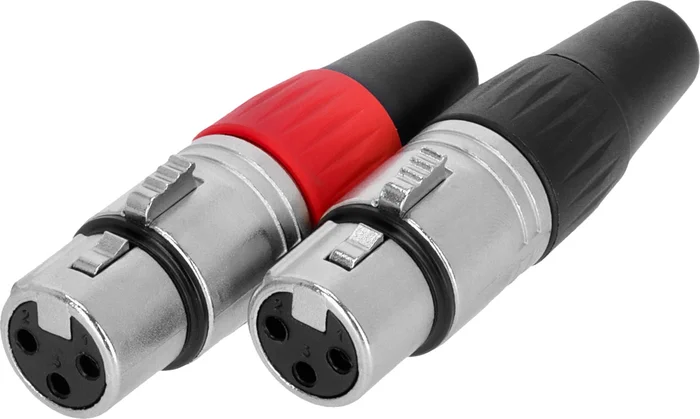 Adam Hall Connectors 3 STAR C XF3 PAIR – XLR Stecker 3-Pol Female | Paar