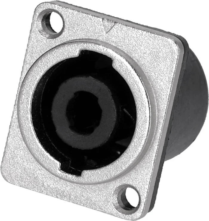 Adam Hall Connectors 4 STAR P SM4 – Einbaubuchse 4-Pol Lautsprecher Steckverbinder Male