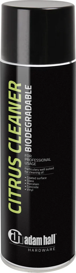 Adam Hall Hardware 01370 – Industrie Sprüh-Reiniger Zitrus, 500 ml Dose