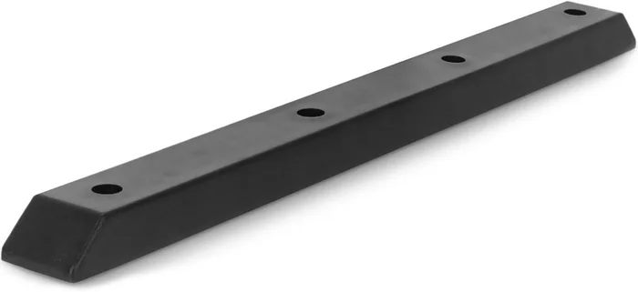 Adam Hall Hardware 49645 – Kufe aus schwarzem Kunststoff, 45 cm