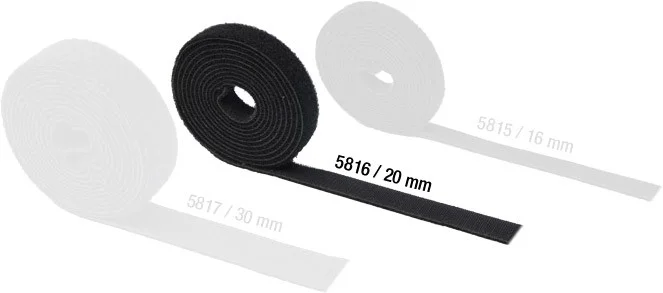 Adam Hall Hardware 5816 Back to Back Klettband 20 mm breit