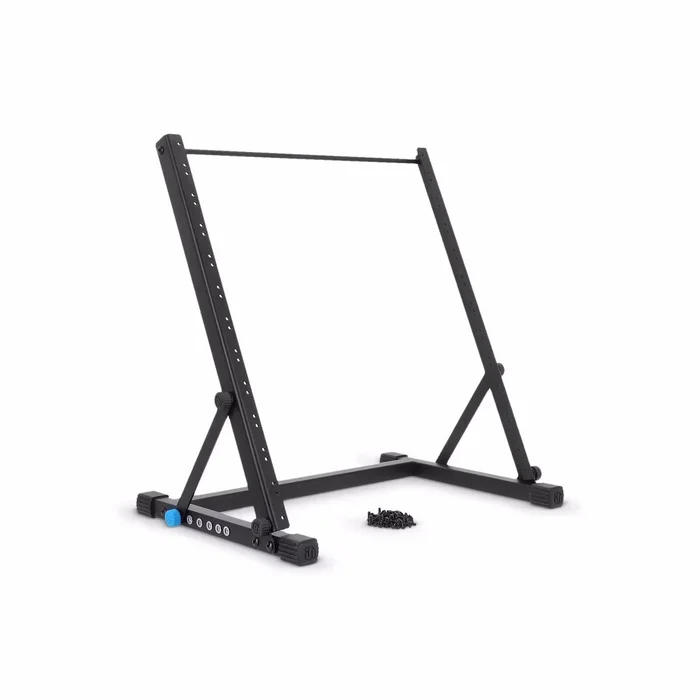 Adam Hall RACK STAND 12 – Verstellbarer 19″ Rackständer, 12HE