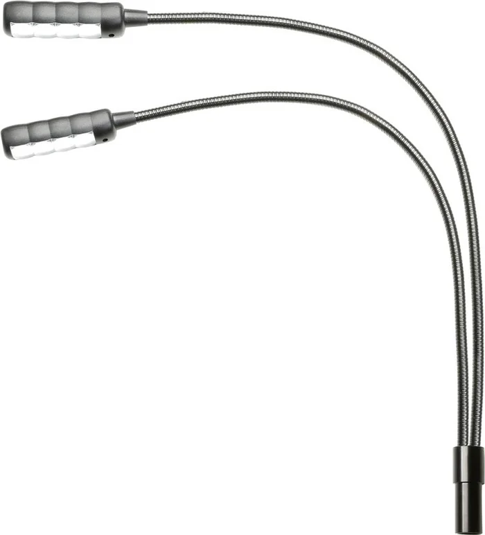 Adam Hall Stands LED 2 ULTRAXLR 3 3-pol XLR Schwanenhalsleuchte mit 8 COB