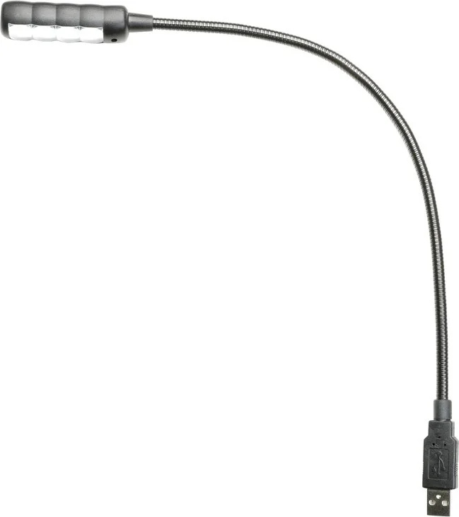 Adam Hall Stands SLED 1 ULTRA USB C USB Schwanenhalsleuchte mit 4 COB LEDs -B-Stock-