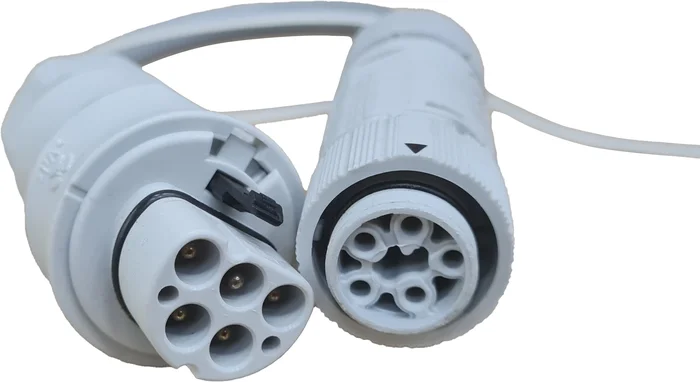 Adapterkabel Wieland Buchse neu – Wieland Stecker alt