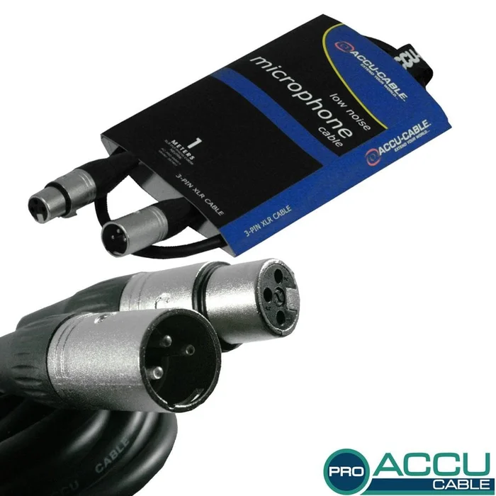 ADJ AC-PRO-XMXF/1 XLR m/f micro cable (Neutr