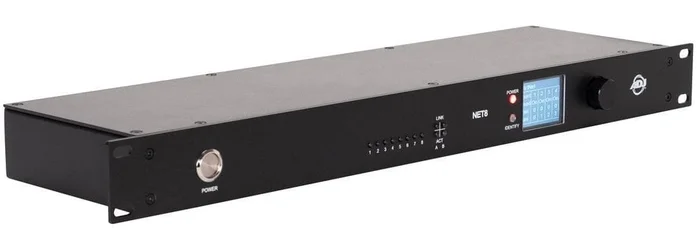 ADJ NET 8 – DMX-over-Ethernet-Knoten mit 8 Ports