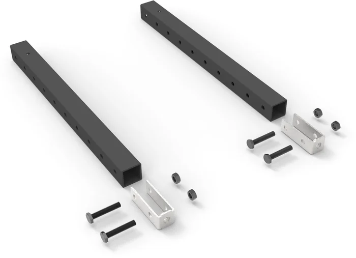 Admiral Freedom Satz. 2x Profil 50cm w 2 Mutterplatte