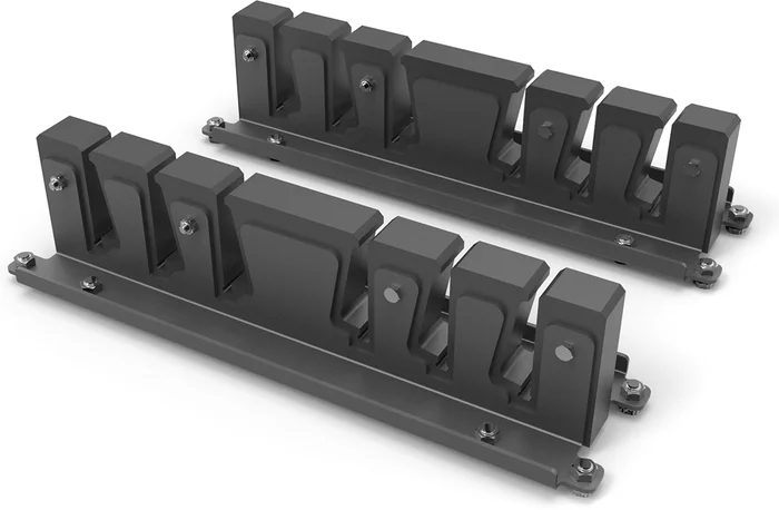 Admiral Grundplattenhalter PE 8mm. Satz mit 2 Haltern