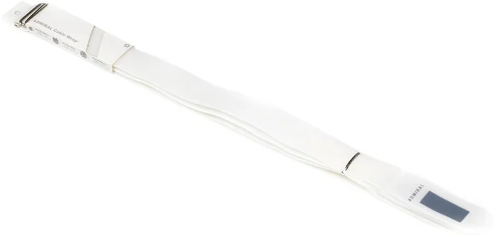 Admiral Kabelbinder 55cm weiß 5 Stück