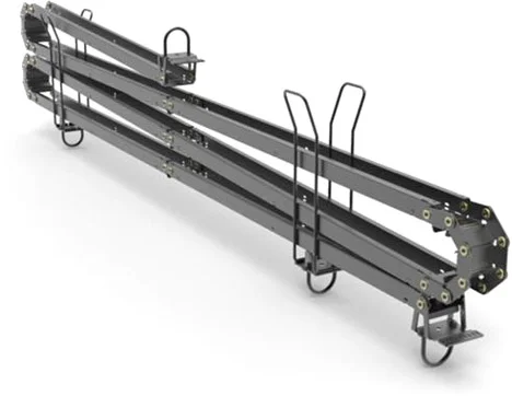 Admiral Snake Kabelführung Basis 2 mtr – H 9 mtr schwarz