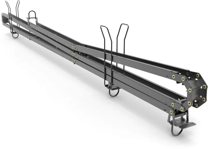 Admiral Snake Kabelführung Basis 3 mtr – H 8 mtr schwarz