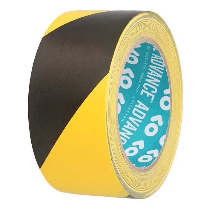 Advance Tapes 5803 – Warnband schwarz/gelb 50mm x 33m
