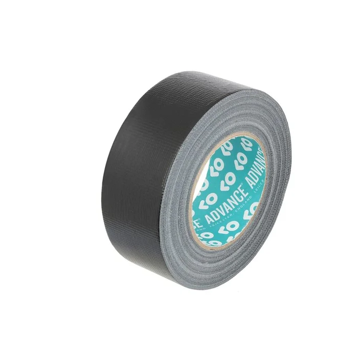 Advance Tapes 58062 BLK – Duct Tape schwarz 50 mm x 50 m