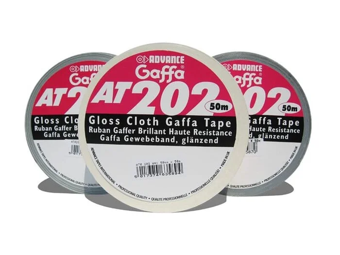 Advance Tapes AT 202 50mm / 50 m, schwarz