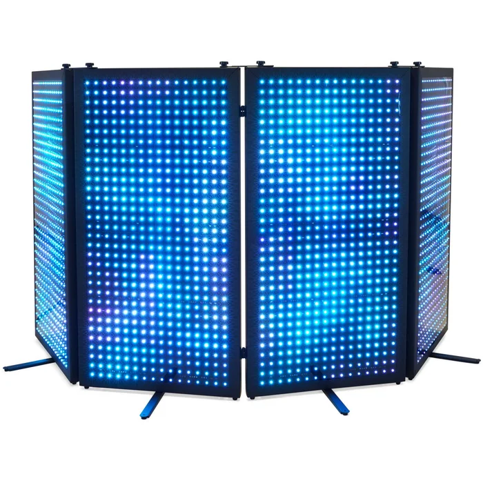 AFX DJ-LEDPANEL DJ Stand mit LED Beleuchtung mit Transportcase