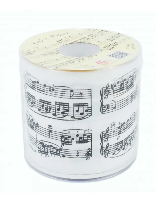 agifty T1000 Toilettenpapier Notenzeilen