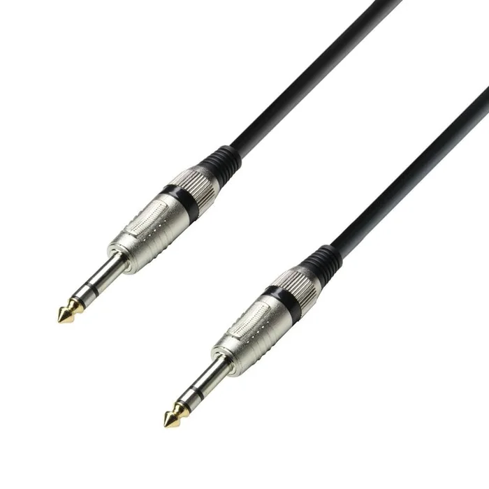 ah Cables 3 STAR BVV 0090 – Patchkabel – Adam Hall® Klinke TRS – 0,9 m