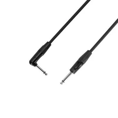 ah Cables 4 STAR IPR 0030 – Instrumentenkabel REAN 6,3 mm Winkelklinke auf 6,3 mm Klinke 0,30