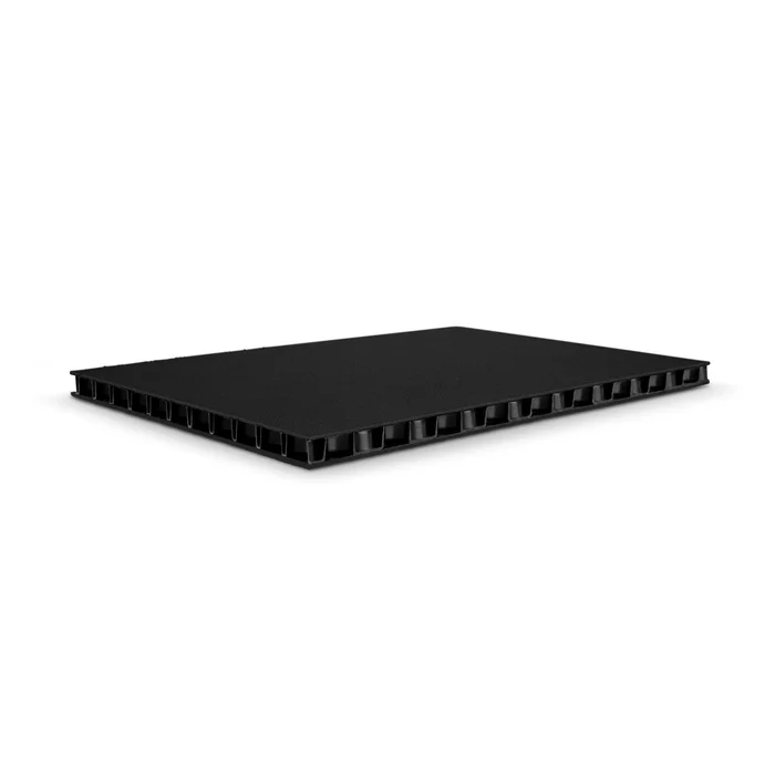 ah Hardware 0594 BB – SolidLite® PP-Platte schwarz / schwarz 9,4 mm, 2500 x 1250 mm