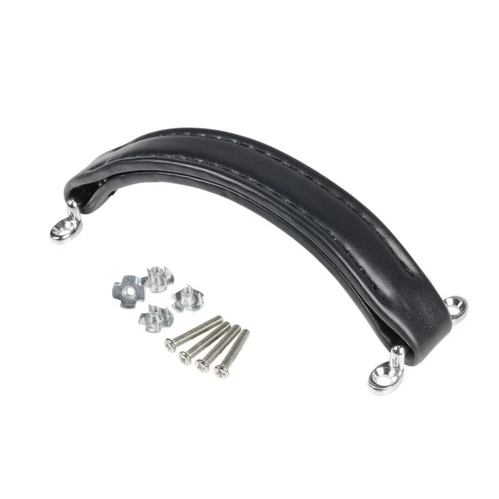 ah Hardware 3414 BLK – Riemengriff Kunstleder schwarz