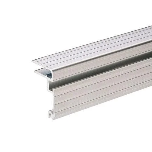 ah Hardware 6124 – Aluminium-Deckelrahmen für 7 mm Material mit Schließrinne für Overlatch-Verschlüsse
