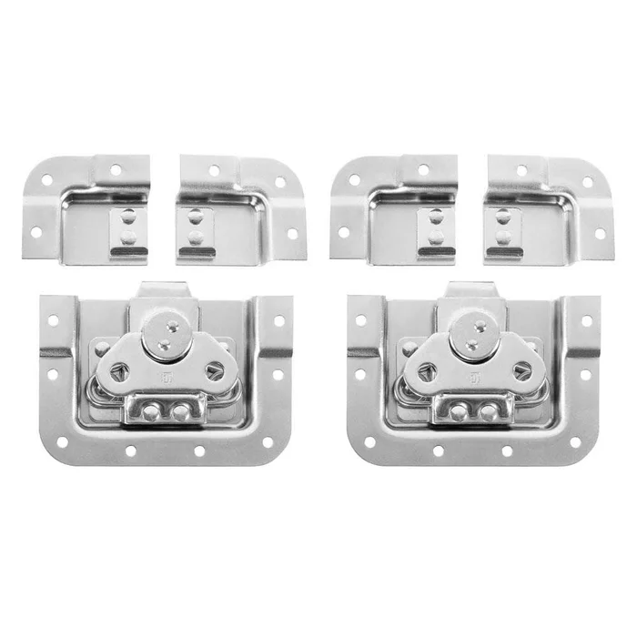 ah Hardware SPLIT-LID – 2er Set Butterfly Verschluss kurz gekröpft 14 mm tief mit geteilter S