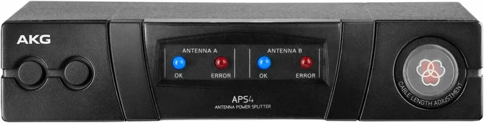 AKG APS4 ON – Aktiver UHF-Antennen-Splitter ohne Netzteil für WMS420/450/470/4500 und DMS800/700, Ba