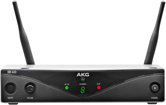 AKG SR420 – 530-559 MHz, BA – Diversity Empfänger der WMS 420 Drahtlosanlage, XLR und Klinken Ausgang