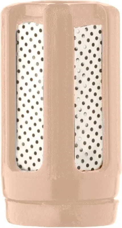 AKG WM81 Beige – Set aus 5x Metall-Windschutz mit Gitterkappe, zum Schutz der MicroLite Mikrofone L