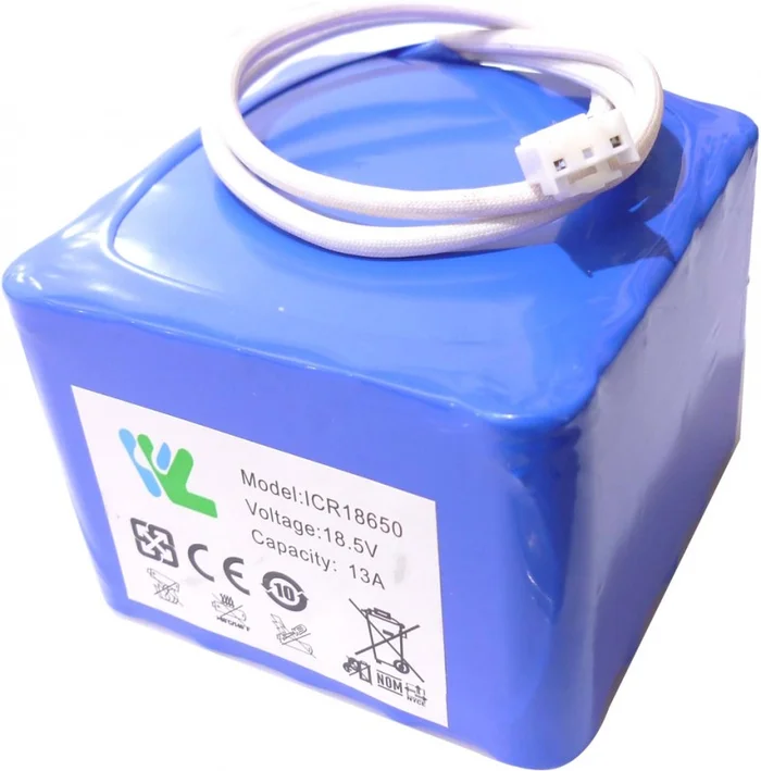 Akku 18,5V/1300mAh (ICR18650 21V13A)