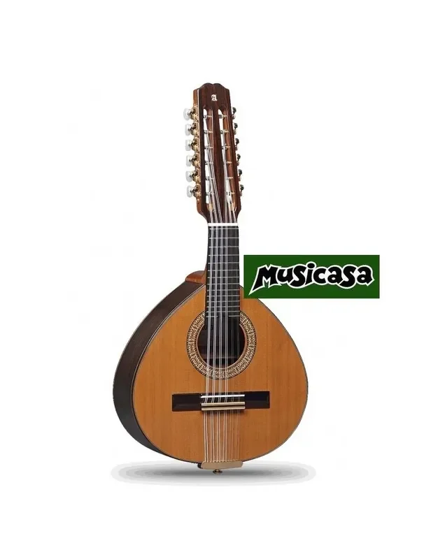 ALHAMBRA 4P-E1 Bandurria cedro macizo, cuerpo palosan amplif. Fishman