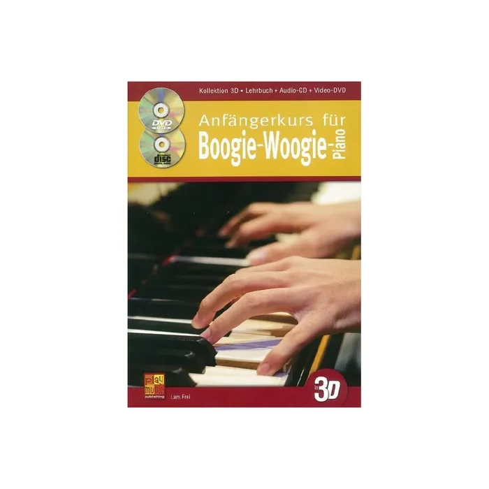 Anfängerkurs für Boogie-Woogie-Piano in 3D (+CD +DVD)