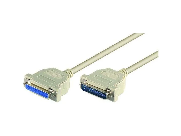 Anschlusskabel D-SUB Lose Ware, 25 pol.D-SUB Stecker>25 pol.D-SUB Buchse