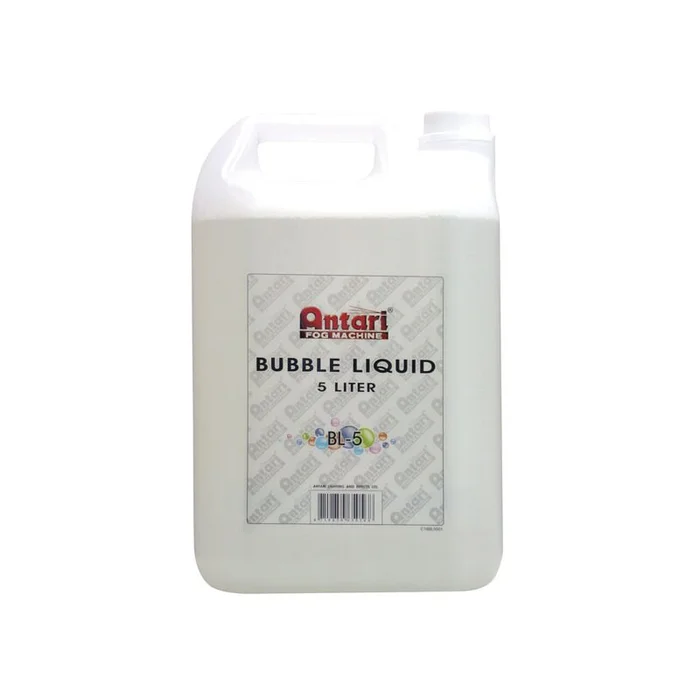 Antari – Bubble Liquid, BL-5 Seifenblasenflüssigkeit, 5 Liter